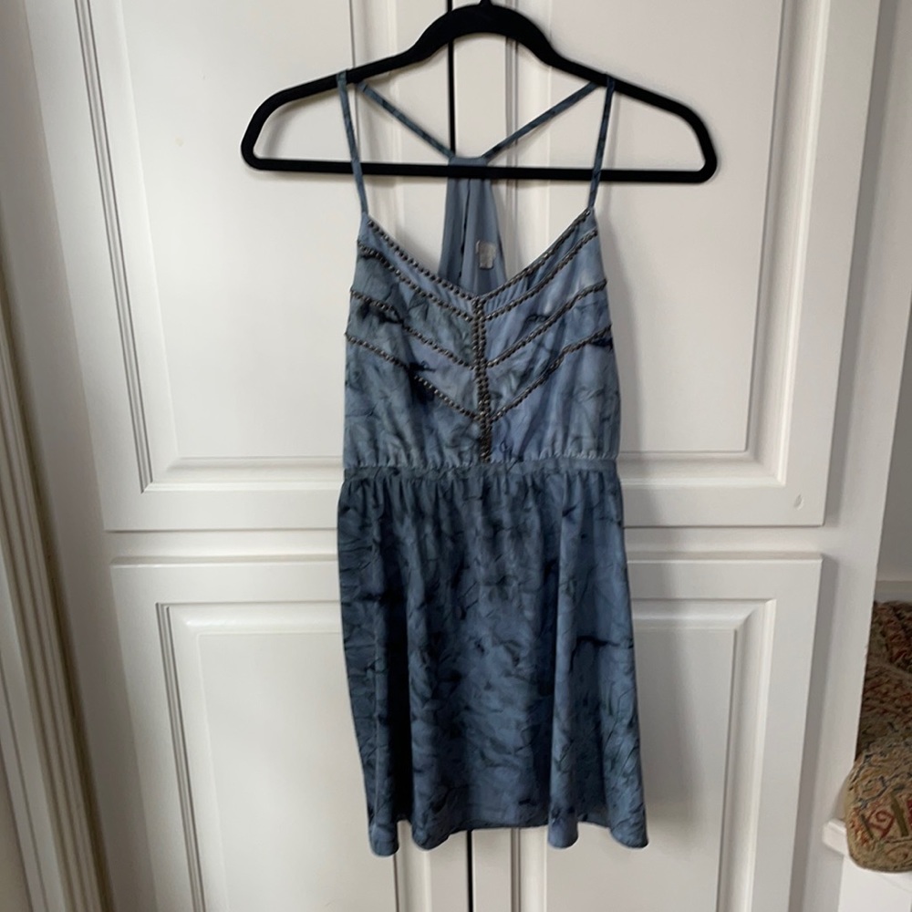 Urban outfitters gray tie die sundress